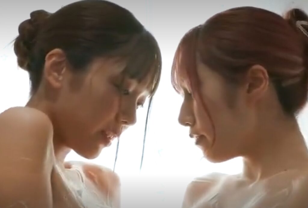 木下ひまりと斎藤あみりのレズエッチ！やっと叶ったこの想い